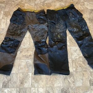 Caterpillar Work Pants - Black and Brown